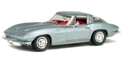 CHEVROLET Corvette Stingray Splitwindow - 1963 - lightbluemetallic - SOLIDO 1:43