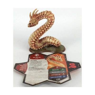 WotC HeroScape Einzel-Figur Aquilla's Alliance - Wo-Sa-Ga NM