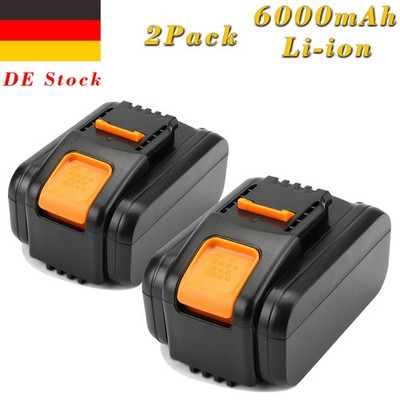 2x Für Worx WA3551.1 WG259 WG169 WX166 WX372 WX390.1 20V 6000mAH Li-Ion Akku