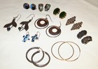 Vintage 10Pc STERLING SILVER EARRINGS LOT Hoffman~Taxco~Silpada~Dyadema~925 ID — photo 10
