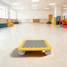 Kids Trampoline Bouncing Board Balance Bounce Toy Indoor/Outdoor 65 65 12.5cm