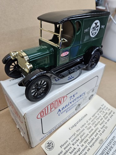 ERTL Dupont 1923 Chevy 1/2 Ton Truck Bank 75th Anniverysary 1992 Stock # 1353 - Picture 3 of 4