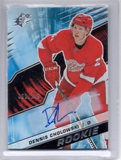 Dennis Cholowski - 2018-19 Upper Deck SPX Rookie Autograph Auto /249 #R-DC