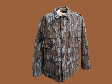 TREBARK CAMOUFLAGE HUNTING JACKET BDU FATIGUE 4 POCKET SHIRTS USA MADE