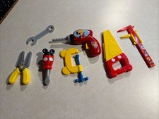 Replacement Lot Disney Mickey Mouse Clubhouse Handy Helper Kids Toy Tool Set