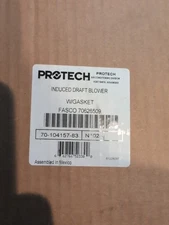 Protech Rheem Induced Draft Blower with Gasket  120V Discharge Left 70-104157-83