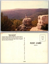 Rocks State Park Cliff Overlook Deer Creek Rocks Maryland Postcard