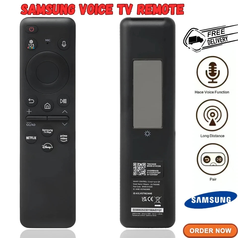 Telecomando Samsung Smart TV BN59-01432D foto 2