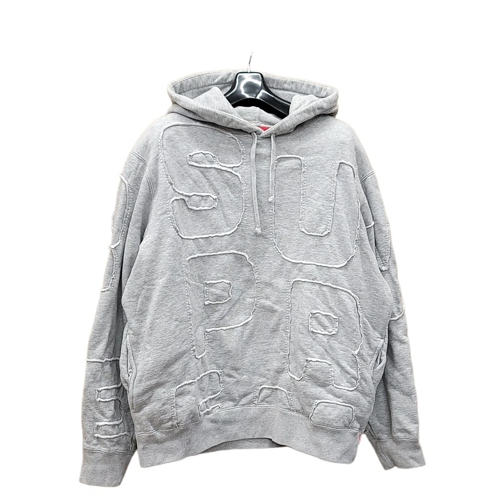 WC331 Supreme Supreme 20SS lettres découpées sweat à capuche lettres découpées Hoo
