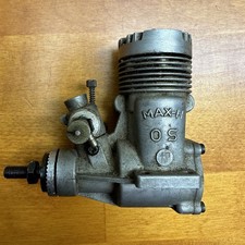 OS Max-H 40 R/C Airplane Engine, Parts or Fix, Not Running, Tight, Locked