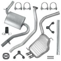 SchalldäMpferset Auspuff FüR Audi A4 B6 Avant Limousine 1.9 TDI (2000-12/2004)