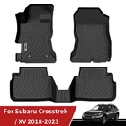 Car Floor Mats Replacement for Subaru Crosstrek/XV 2018-2023 All Weather Carpets