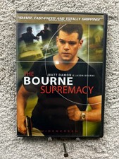 The Bourne Supremacy DVD 2004 Widescreen Matt Damon Action Thriller Movie