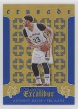 2015-16 Panini Excalibur Crusade Blue /199 Anthony Davis #77 03ta