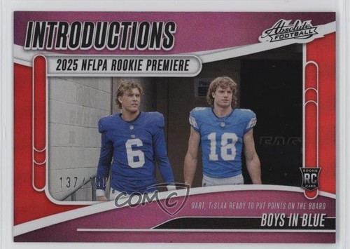 2025 Panini Absolute Jaxson Dart Spectrum Red (RAW)