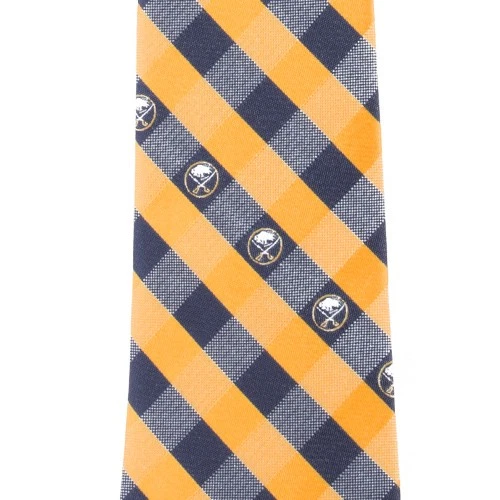 Buffalo Sabres Woven Poly Check Tie - Image 2 of 2