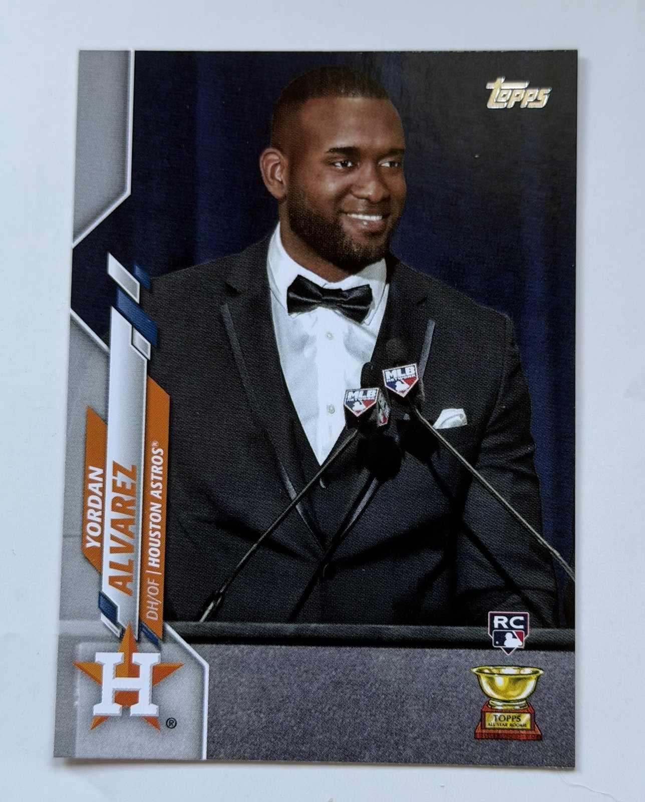 2020 Topps Update Yordan Alvarez #U-300 PHOTO VARIATION Rookie Card
