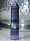 Mental Enhancement Stone: Fluorite Crystal Point Obelisk Natural Raw Specimen — photo 4