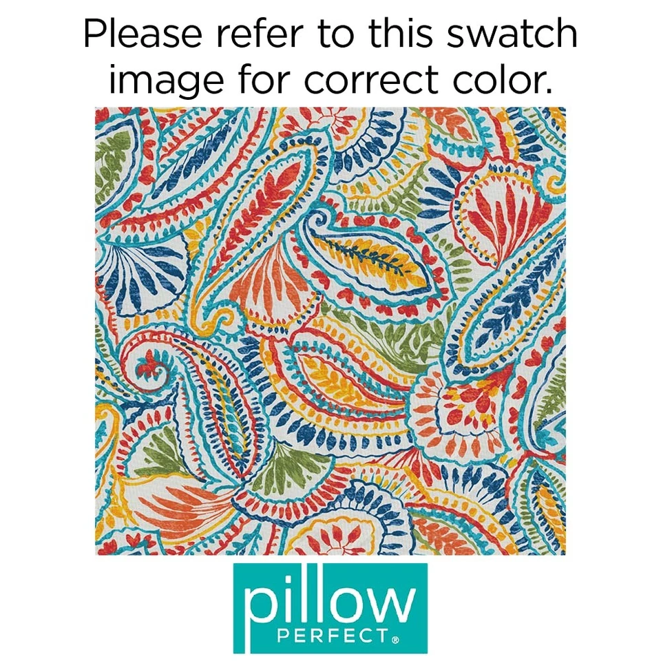 Almohada de cachemira para interiores/exteriores, relleno de felpa, resistencia a la intemperie y a la decoloración... Foto 4 de 4