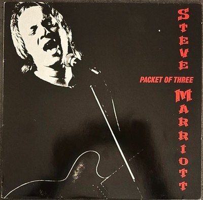 STEVE MARRIOTT - A PACKET OF THREE - Vinyl LP Mega Rec. (ex Small Faces,Humble )