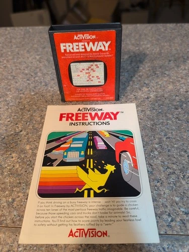 Atari 2600 Freeway With Manual Tested Combine Ship