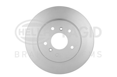 2x HELLA PAGID Bremsscheibe PRO 8DD 355 122-771 für RENAULT J11 QASHQAI KADJAR 2