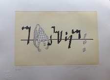 Stampa geometrica astratta firmata e numerata attribuibile ad Achille Perilli