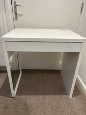 IKEA MICKE Small Desk 73x50cm White Collection Tottenham N17 Good Condition 