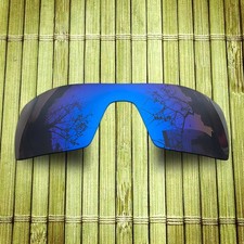 US Dark Blue Replacement Lens for-Oakley Oil Rig Polarized UV Protection