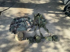 USGI 1980s GEAR LOT PASGT VEST ALICE BELT M1 HELMET AIRBORNE RANGER 101ST