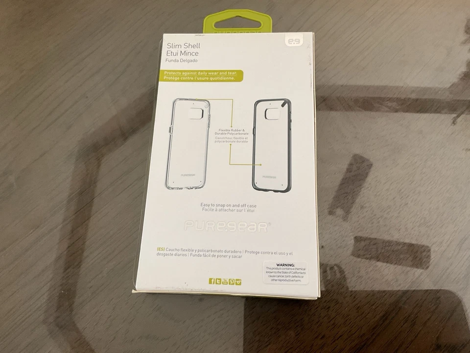 PureGear DUALTEK SLIMSHELL чехол Samsung galaxy S 7 ** совершенно новый ** - Изображение 2 из 2