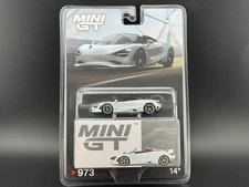 Mini GT McLaren 750S Spider Cirrus Grey #973 1/64