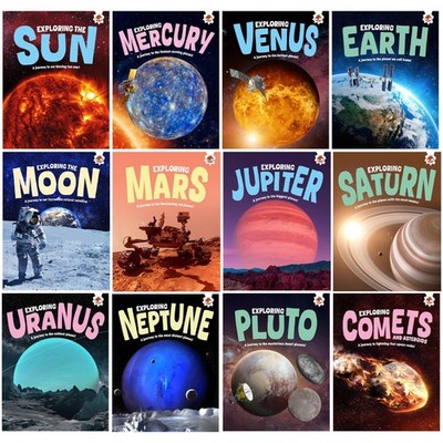 Exploring Our Solar System Series by Emily Kington & Rosie Rowntree 12 Books