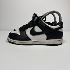 Size 2 PS - Nike Dunk Low Black White - CW1588-100