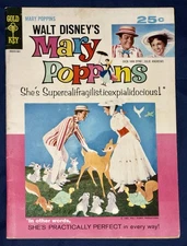 Walt Disney’s Mary Poppins – Gold Key Comics (1964, 25¢ Edition)
