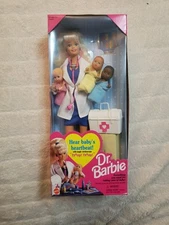1995 Dr. Barbie Doll with Three Babies #14309 NOS NRFB Sealed NIB