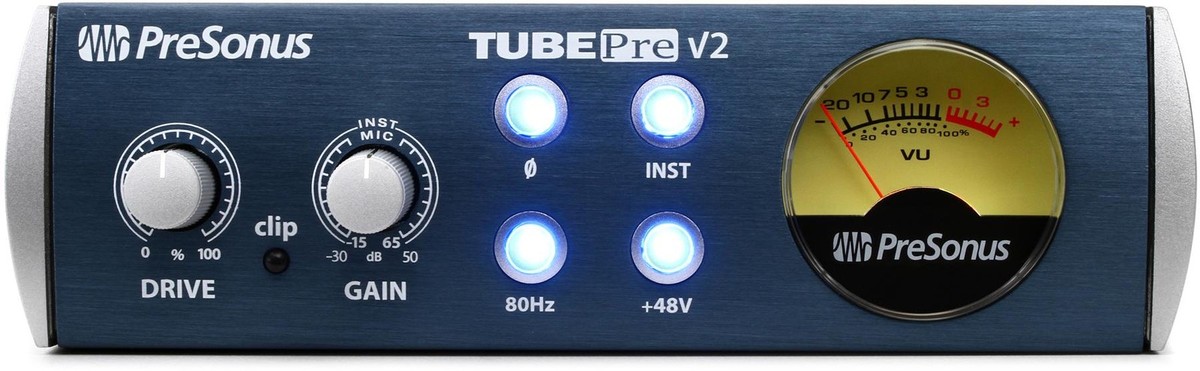 PreSonus TubePre V2 Tube Microphone Preamp (2-pack) Bundle | eBay