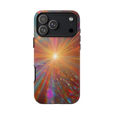 Phone Ink Case for iPhone / Galaxy / Pixel   Prism Iridescent Light Burst