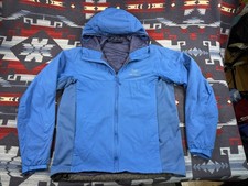 Arc'teryx Atom LT Hoody Jacket Mens Large Blue Insulated Hooded Hiking Full Zip
