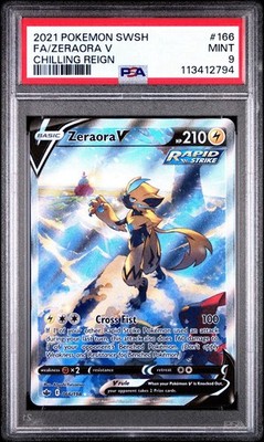 Zeraora V (Alternate Full Art) 166/198 Swsh06: Sword & Shield