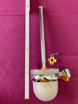 DORNBRACHT MADISON Toilettenbürstengarnitur Ausstellungsstück Chrom Milchglas