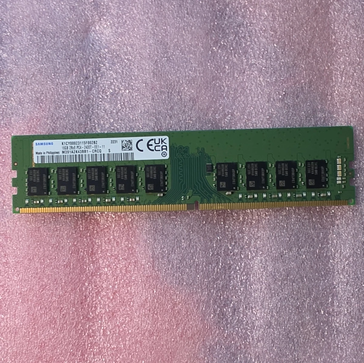 PC4-19200 (DDR4-2400) Bus Speed 16 GB Total Capacity DDR4 SDRAM