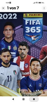 Panini -  FIFA 365 2022 Leer Album und alle 419 Sticker ungeklebt ungeklebt 