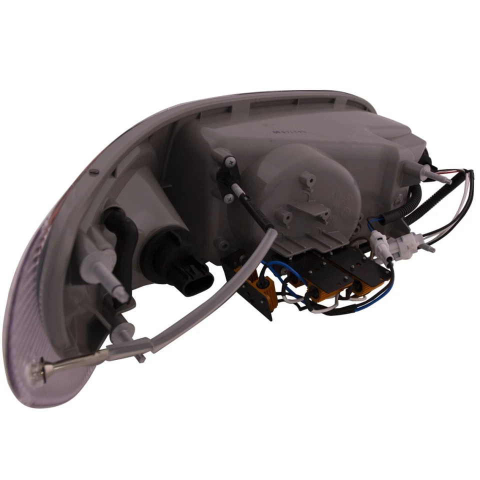 Faro lado del conductor Peterbilt 337 2010-2014 con LED DRL negro Foto 2 de 4