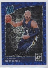 2018 Donruss Optic Rated Rookie Fast Break Blue Prizm 5/50 Jevon Carter #169 0c3