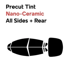 Precut Window Film Automotive Nano Ceramic DIY Tint for Tesla Model X 2016-2021