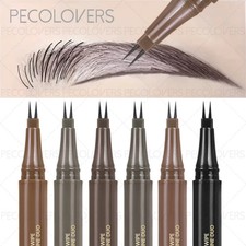 Double fork eyebrow pen, Waterproof, Sweatproof, Lightness, Eye makeup, Eyebrow