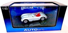 Autoart 1/43 Jaguar C-Type Silver 53502 Daimler