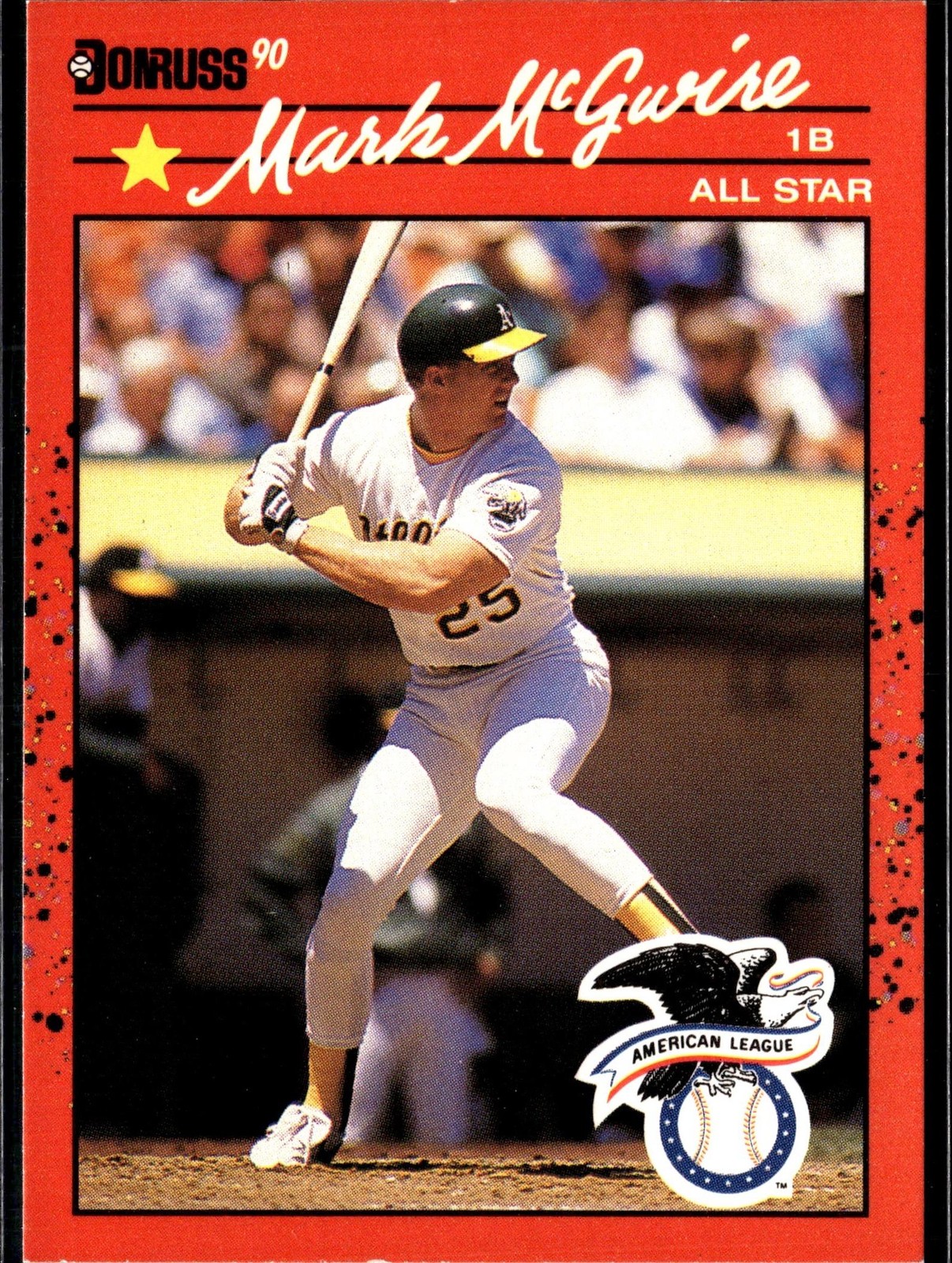 1990 Donruss #697c Mark McGwire