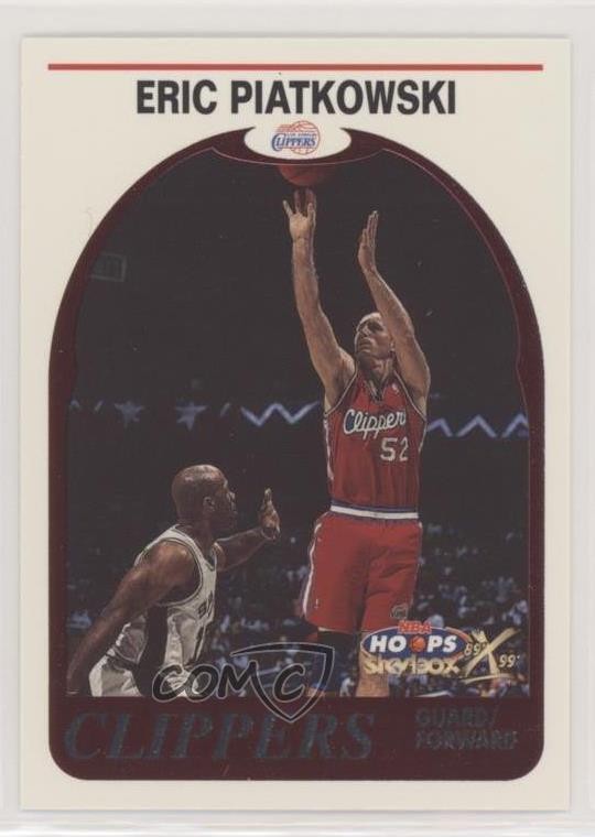 1999-00 Skybox NBA Hoops Decade Hoopla Eric Piatkowski #83 1t4